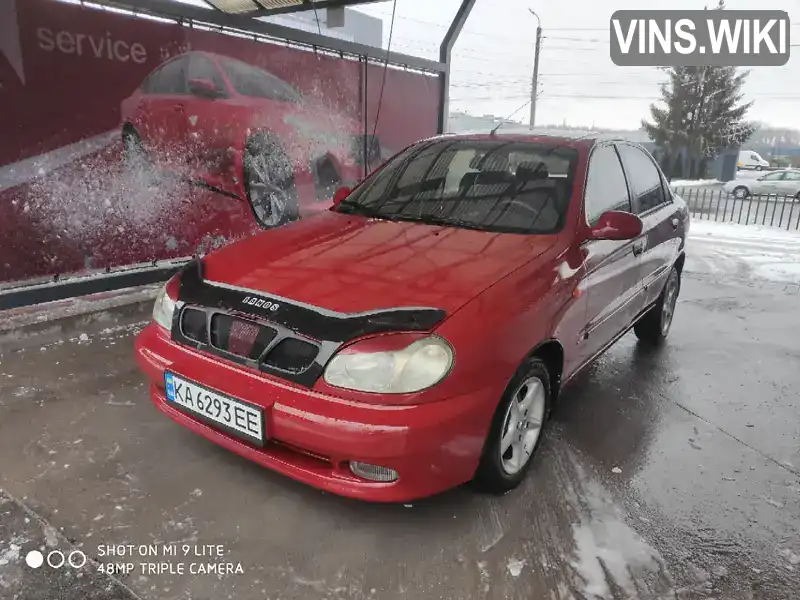 Седан Daewoo Lanos 2007 1.6 л. Ручная / Механика обл. Киевская, Вышневое - Фото 1/18