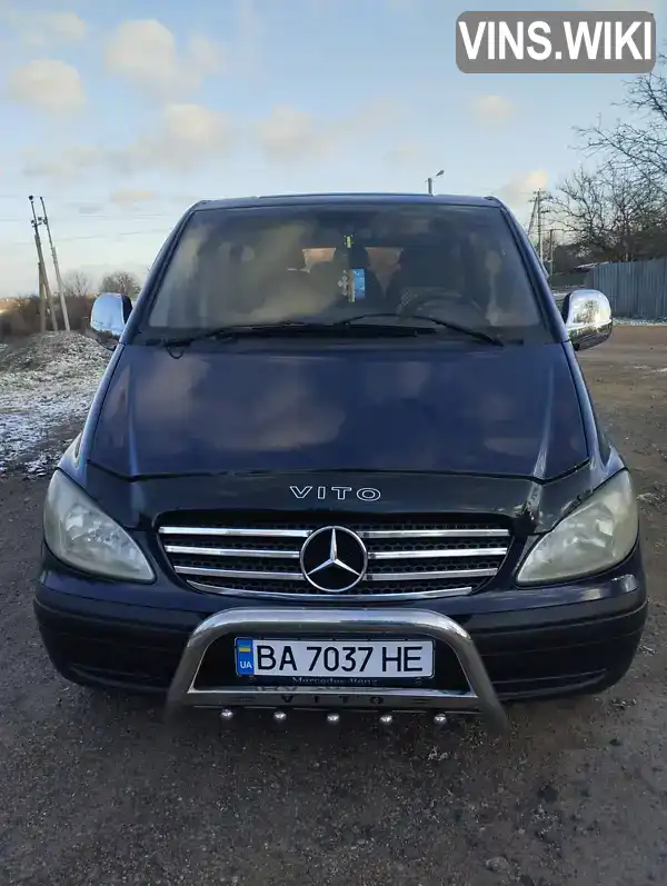 Минивэн Mercedes-Benz Vito 2006 2.15 л. Ручная / Механика обл. Кировоградская, Кропивницкий (Кировоград) - Фото 1/10