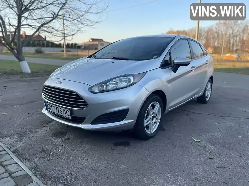 Седан Ford Fiesta 2018 1.6 л. Автомат обл. Сумська, Суми - Фото 1/21