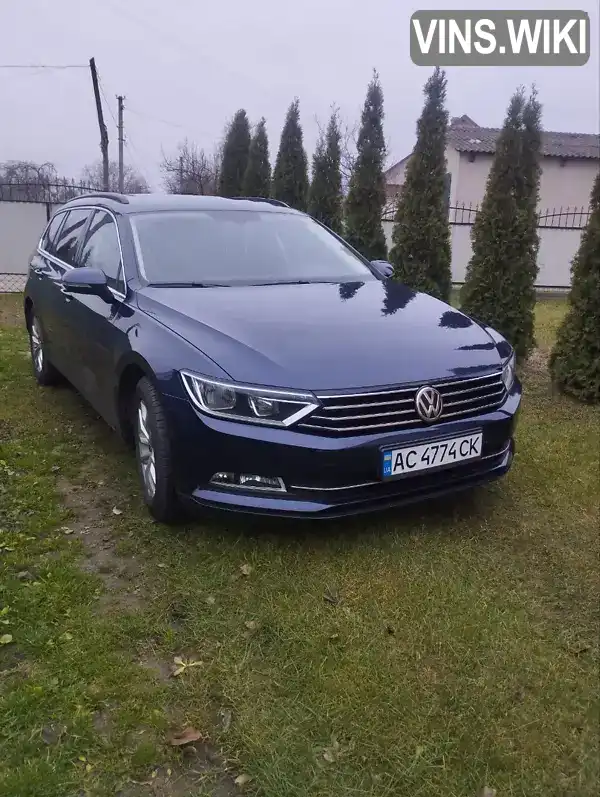 Универсал Volkswagen Passat 2015 null_content л. Ручная / Механика обл. Волынская, Камень-Каширский - Фото 1/21