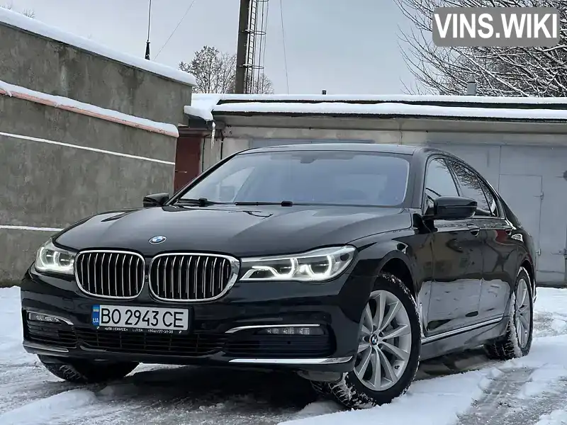 Седан BMW 7 Series 2015 2.99 л. Автомат обл. Тернопольская, Тернополь - Фото 1/21