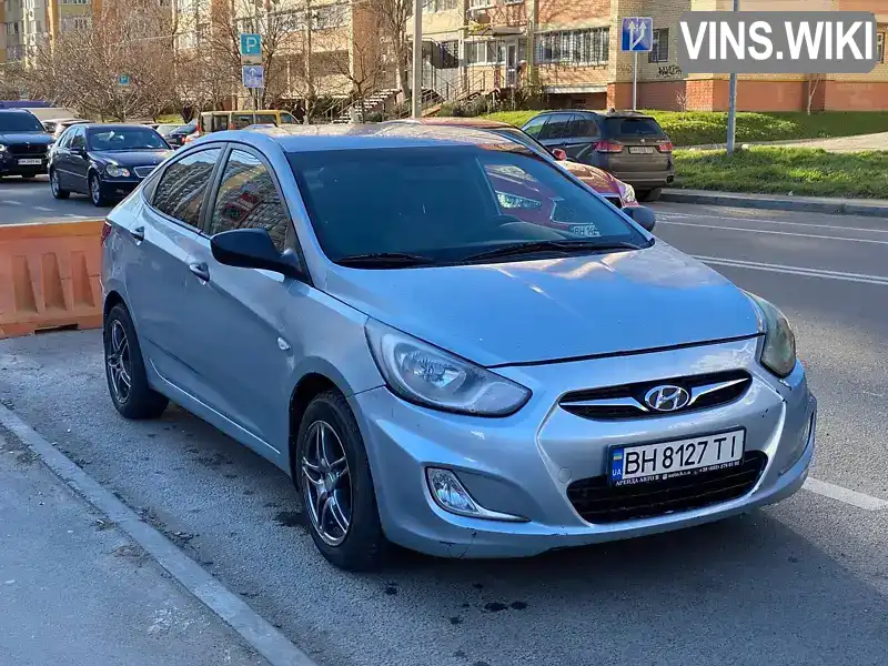 Седан Hyundai Accent 2011 1.4 л. обл. Одеська, Одеса - Фото 1/9