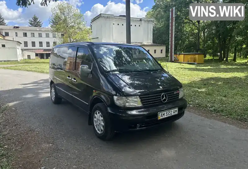 Минивэн Mercedes-Benz Vito 2000 2.15 л. обл. Житомирская, Звягель - Фото 1/10