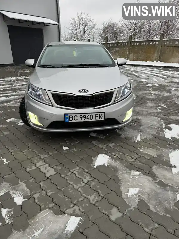 Седан Kia Rio 2012 1.6 л. Автомат обл. Львівська, Львів - Фото 1/17