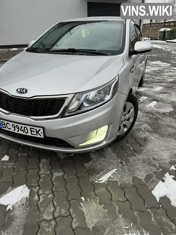 Z94CB41BBCR044662 Kia Rio 2012 Седан 1.6 л. Фото 2