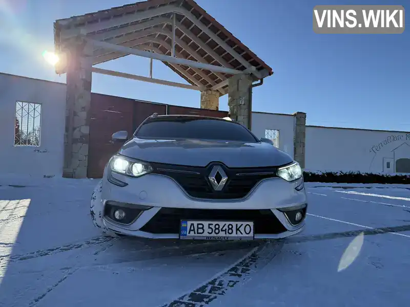 Универсал Renault Megane 2018 1.5 л. Ручная / Механика обл. Винницкая, Тывров - Фото 1/21