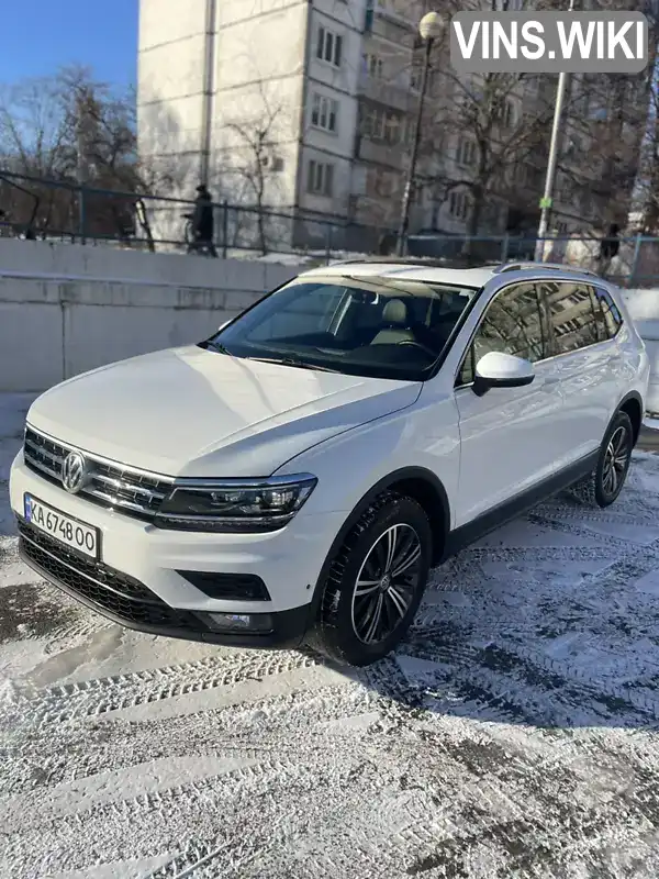 Позашляховик / Кросовер Volkswagen Tiguan 2019 1.98 л. Автомат обл. Київська, Київ - Фото 1/21