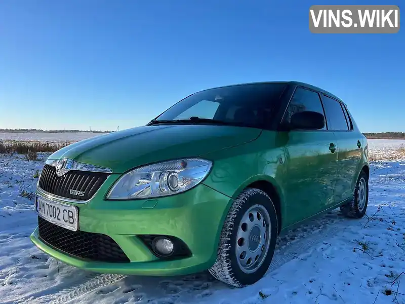 Хетчбек Skoda Fabia 2013 1.4 л. Автомат обл. Житомирська, Ємільчине - Фото 1/17