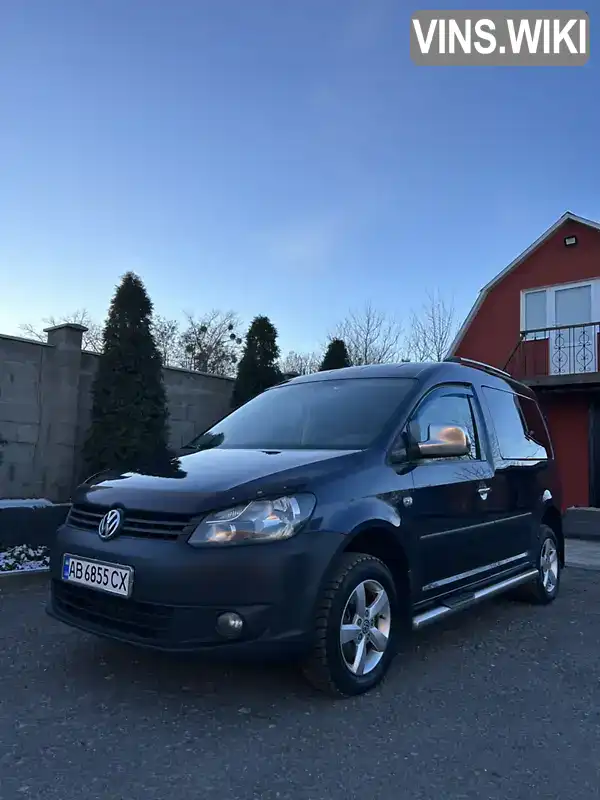 Мінівен Volkswagen Caddy 2011 1.6 л. Ручна / Механіка обл. Вінницька, Могилів-Подільський - Фото 1/21