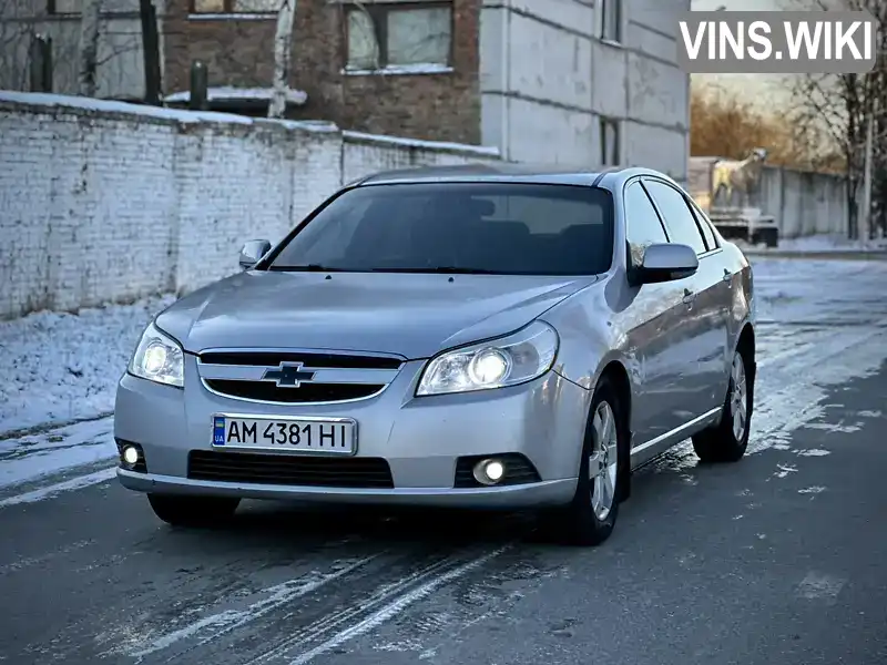 Седан Chevrolet Epica 2008 2 л. Ручная / Механика обл. Житомирская, Звягель - Фото 1/21