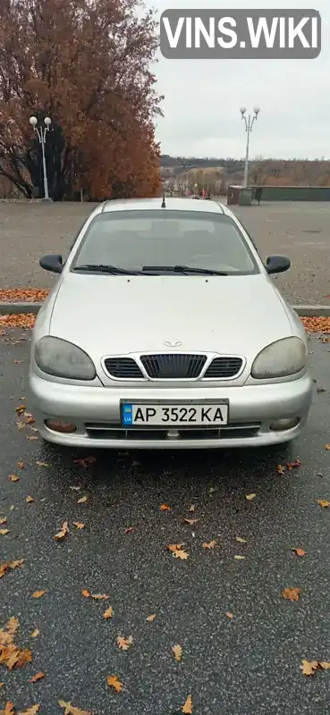 Седан Daewoo Lanos 2006 1.6 л. Ручна / Механіка обл. Запорізька, Запоріжжя - Фото 1/8