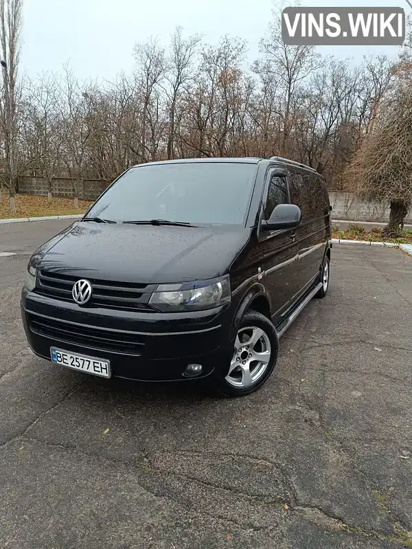 Мінівен Volkswagen Transporter 2011 1.97 л. Автомат обл. Миколаївська, Южноукраїнськ - Фото 1/21