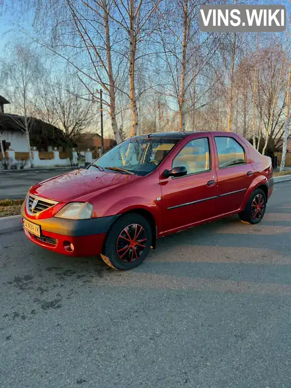 Седан Dacia Logan 2005 1.4 л. Ручная / Механика обл. Черкасская, Смела - Фото 1/21