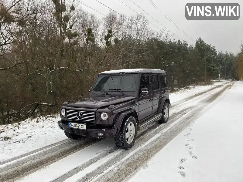 Позашляховик / Кросовер Mercedes-Benz G-Class 2000 4.97 л. обл. Рівненська, Рівне - Фото 1/17