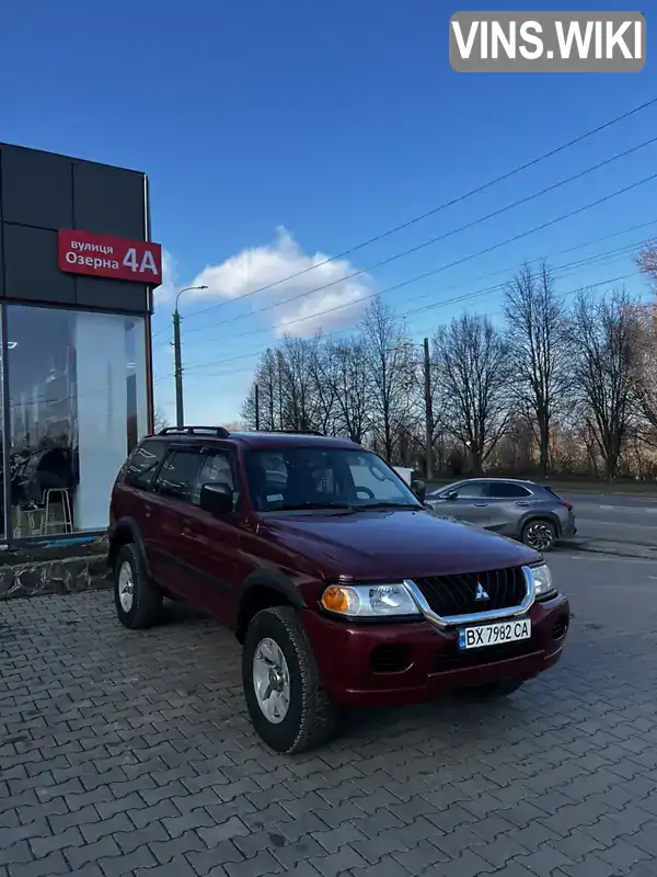 Позашляховик / Кросовер Mitsubishi models.montero_sport 2003 3 л. Автомат обл. Хмельницька, Хмельницький - Фото 1/15