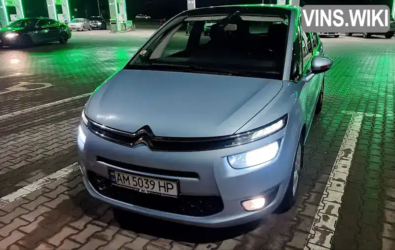 Микровэн Citroen C4 Picasso 2014 1.6 л. Робот обл. Житомирская, Житомир - Фото 1/21