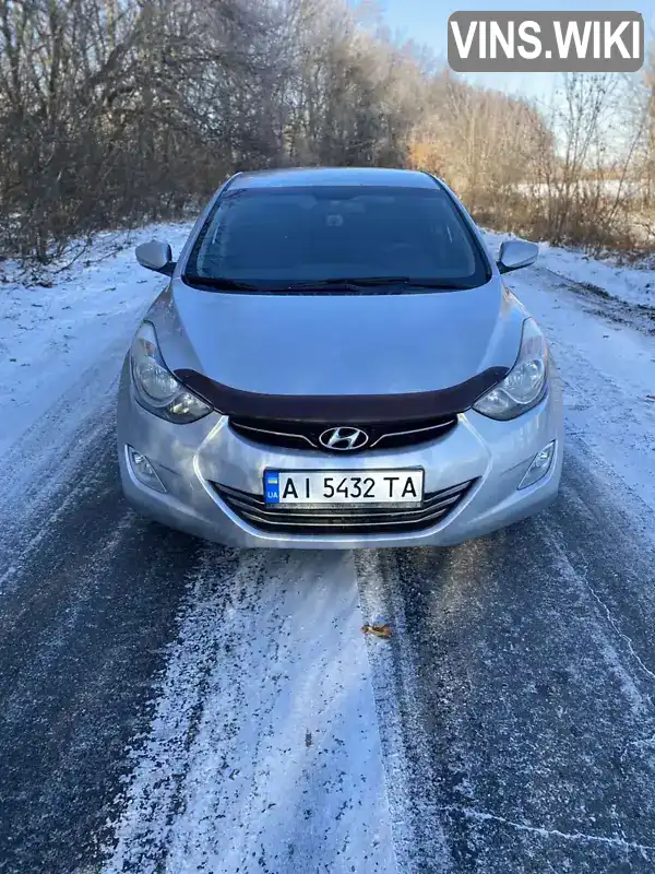 Седан Hyundai Elantra 2013 1.8 л. Автомат обл. Київська, Київ - Фото 1/19