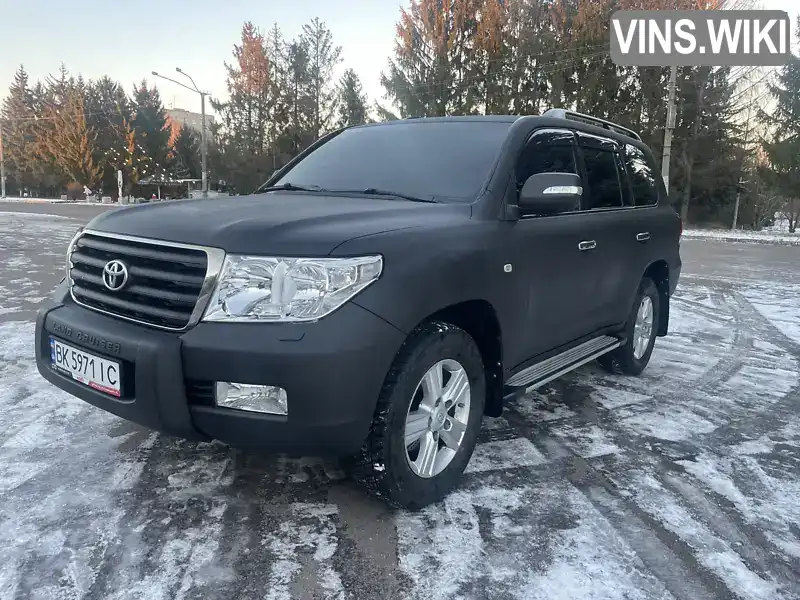 Внедорожник / Кроссовер Toyota Land Cruiser 2008 4.5 л. Автомат обл. Ровенская, Ровно - Фото 1/21