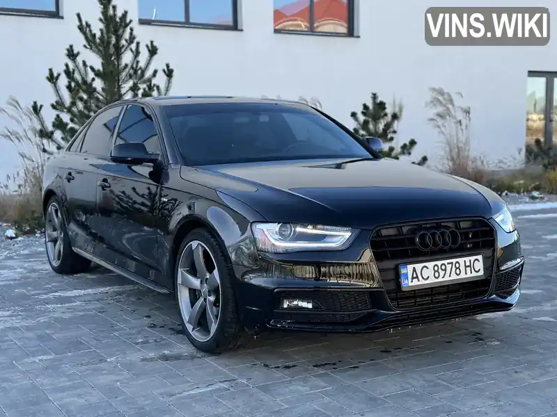 Седан Audi A4 2014 2 л. Вариатор обл. Волынская, Луцк - Фото 1/21