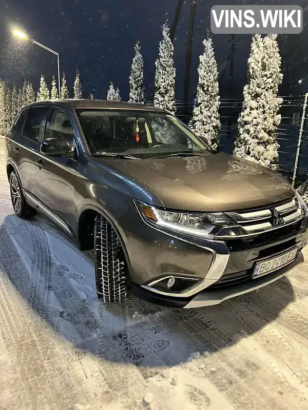 Внедорожник / Кроссовер Mitsubishi Outlander 2018 2.4 л. Вариатор обл. Тернопольская, Кременец - Фото 1/20