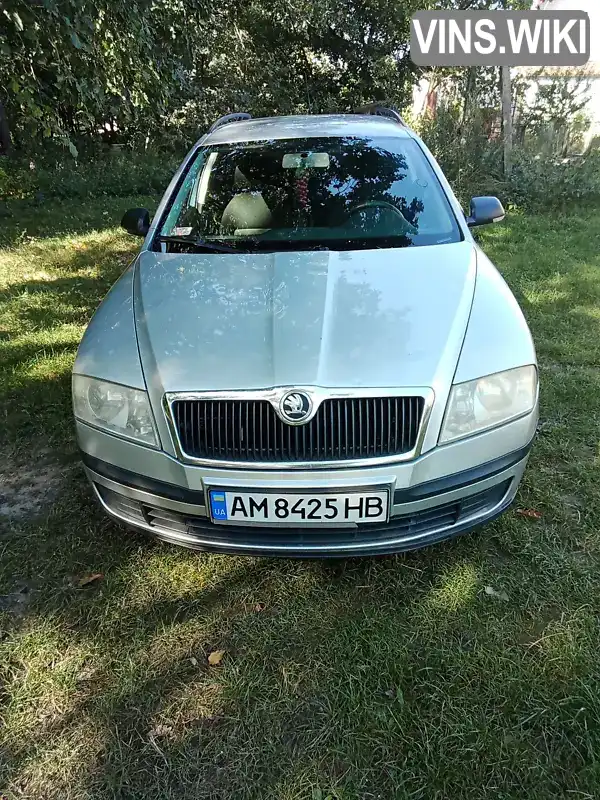 Універсал Skoda Octavia 2008 1.9 л. Ручна / Механіка обл. Житомирська, location.city.novohuivynske - Фото 1/6