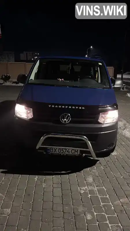 Мінівен Volkswagen Transporter 2014 2 л. Ручна / Механіка обл. Хмельницька, Хмельницький - Фото 1/21