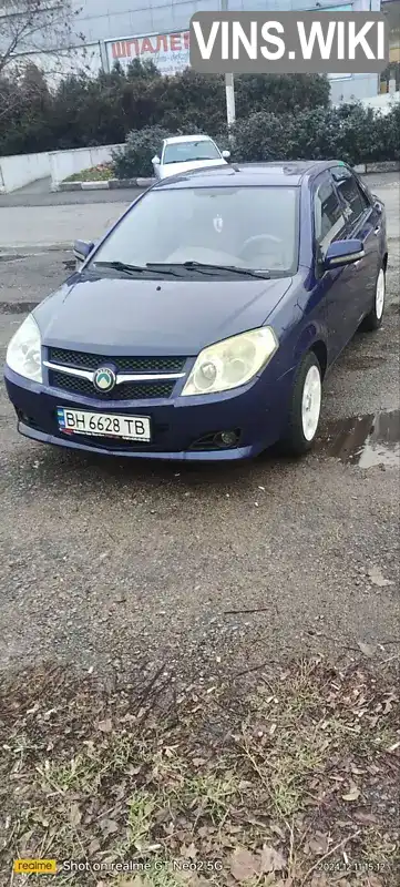 Седан Geely MK 2008 1.6 л. Ручна / Механіка обл. Одеська, Одеса - Фото 1/17