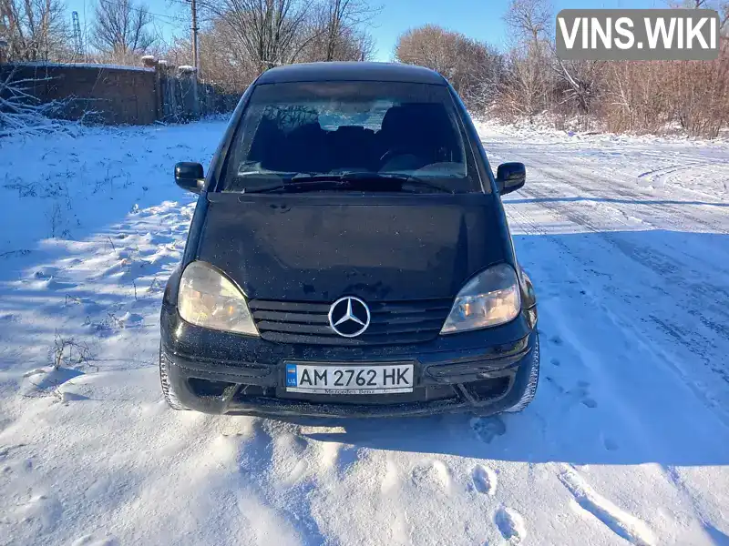 Мінівен Mercedes-Benz Vaneo 2003 1.69 л. Ручна / Механіка обл. Житомирська, Бердичів - Фото 1/10