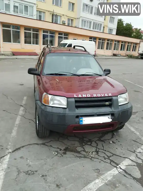 Позашляховик / Кросовер Land Rover Freelander 1998 1.8 л. Ручна / Механіка обл. Донецька, Краматорськ - Фото 1/11