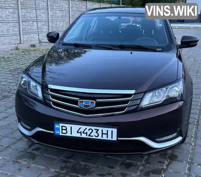 Седан Geely Emgrand 7 (EC7) 2018 1.5 л. Ручна / Механіка обл. Полтавська, Полтава - Фото 1/9