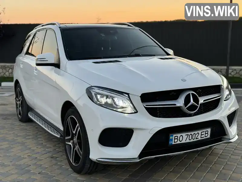 Внедорожник / Кроссовер Mercedes-Benz GLE-Class 2015 2.99 л. Автомат обл. Тернопольская, Копычинцы - Фото 1/21