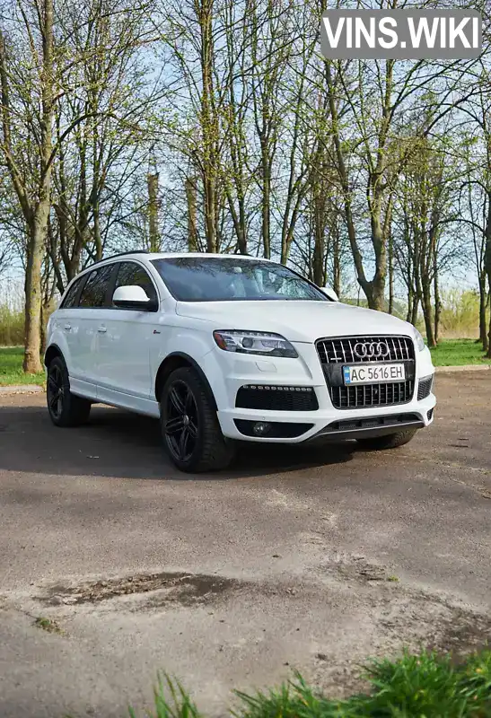 Позашляховик / Кросовер Audi Q7 2015 3 л. Автомат обл. Волинська, Володимир-Волинський - Фото 1/21