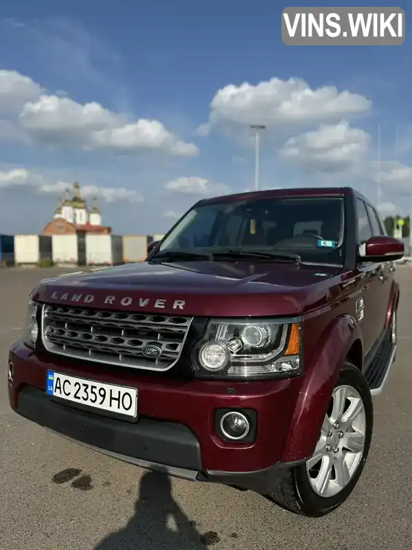 Внедорожник / Кроссовер Land Rover Discovery 2016 3 л. Автомат обл. Волынская, Ковель - Фото 1/21