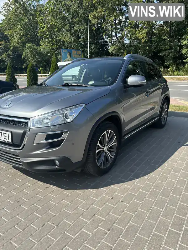 Позашляховик / Кросовер Peugeot 4008 2012 1.56 л. Ручна / Механіка обл. Тернопільська, Тернопіль - Фото 1/18