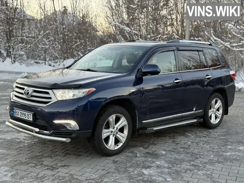 Позашляховик / Кросовер Toyota Highlander 2011 3.46 л. обл. Хмельницька, Хмельницький - Фото 1/21