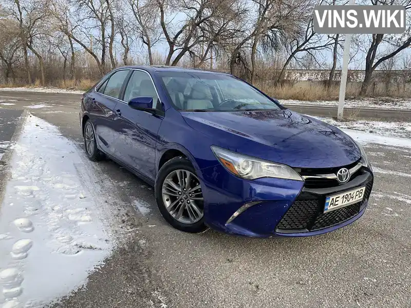 Седан Toyota Camry 2016 2.49 л. обл. Дніпропетровська, Кам'янське (Дніпродзержинськ) - Фото 1/18