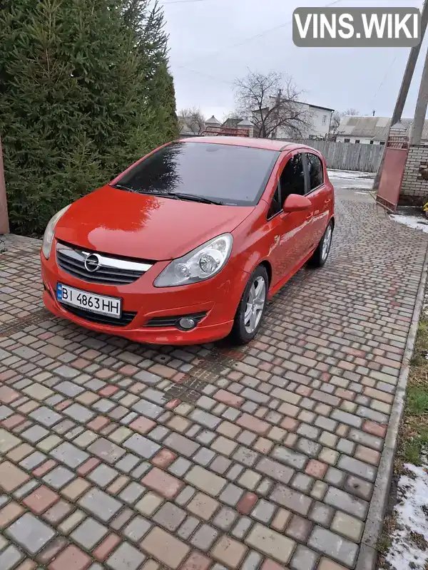 Хетчбек Opel Corsa 2008 1.6 л. Ручна / Механіка обл. Полтавська, Полтава - Фото 1/21