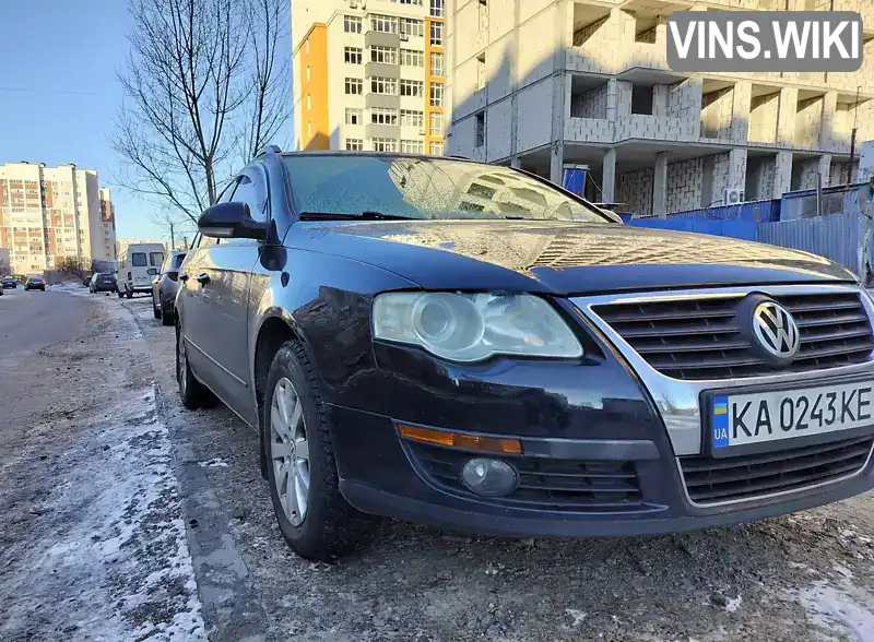 Універсал Volkswagen Passat 2007 1.98 л. Ручна / Механіка обл. Київська, Вишневе - Фото 1/8