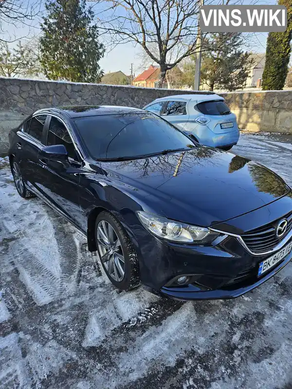 Седан Mazda 6 2014 2 л. Автомат обл. Ровенская, Ровно - Фото 1/21