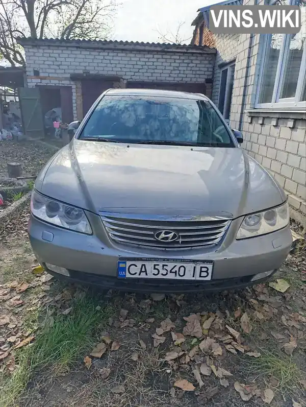 Седан Hyundai Grandeur 2008 3.34 л. Автомат обл. Черкаська, Корсунь-Шевченківський - Фото 1/14