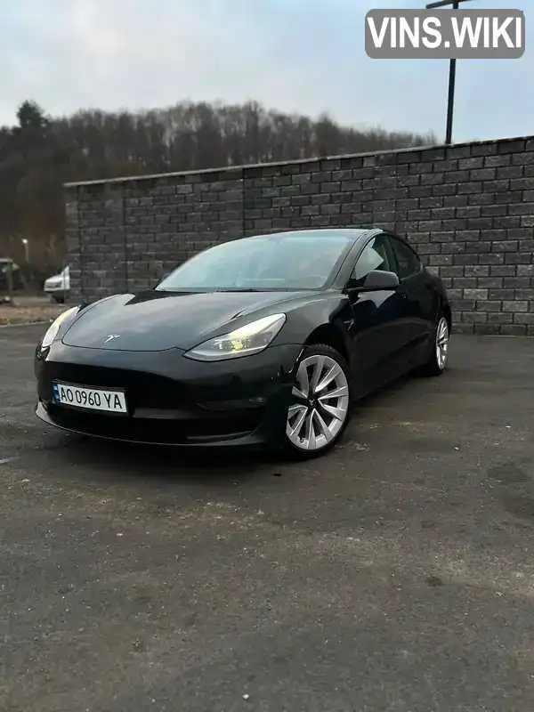 Седан Tesla Model 3 2022 null_content л. Автомат обл. Закарпатська, Виноградів - Фото 1/21