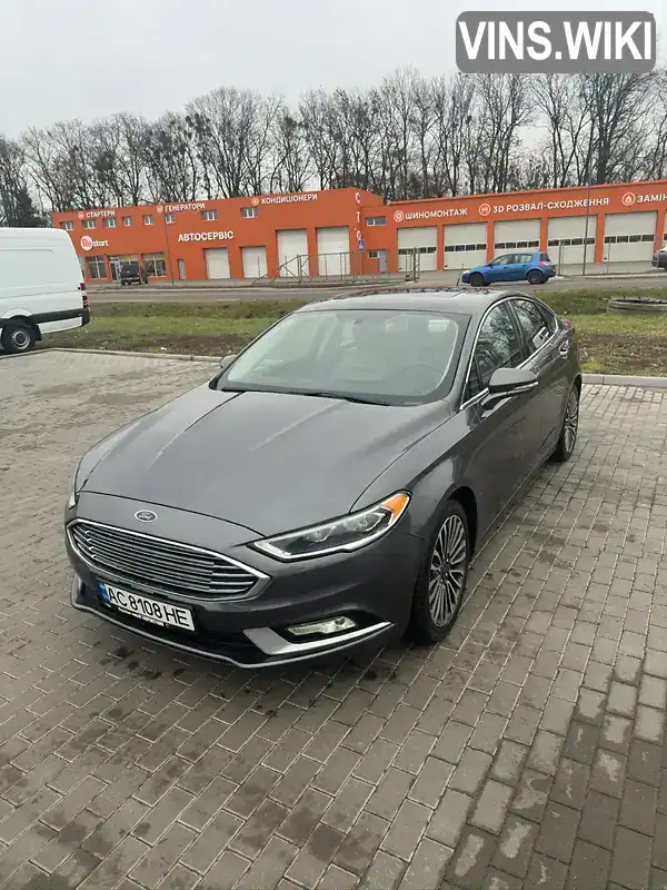 Седан Ford Fusion 2016 2 л. Автомат обл. Волинська, Луцьк - Фото 1/21