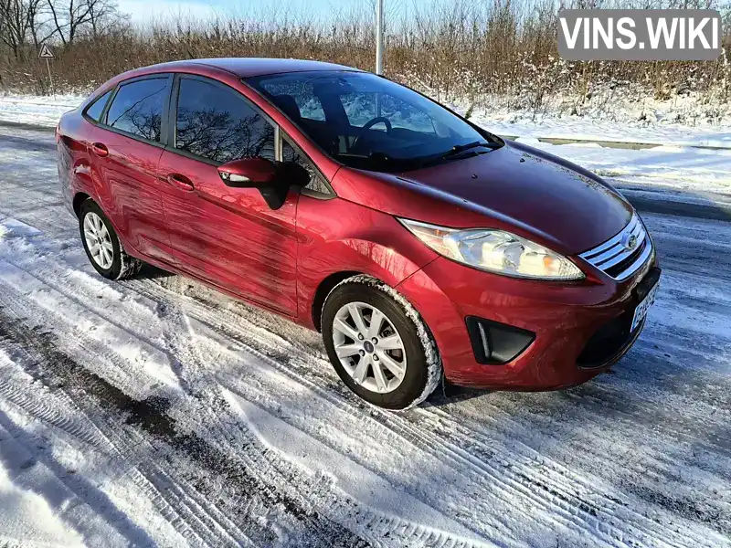 Седан Ford Fiesta 2012 1.6 л. Автомат обл. Хмельницька, Хмельницький - Фото 1/21