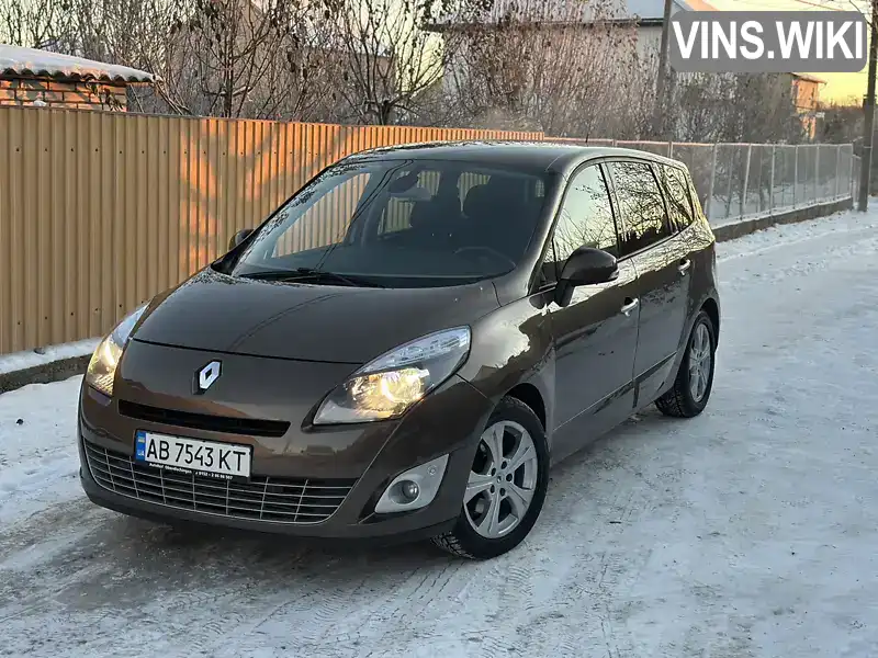 Мінівен Renault Grand Scenic 2010 1.9 л. Ручна / Механіка обл. Вінницька, Вінниця - Фото 1/21