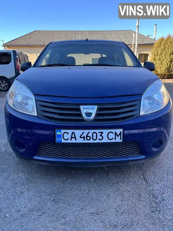 Хетчбек Dacia Sandero 2009 1.15 л. Ручна / Механіка обл. Черкаська, Сміла - Фото 1/12