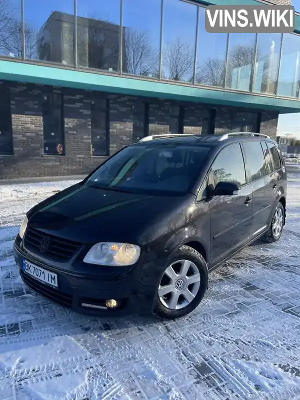 Мінівен Volkswagen Touran 2003 2 л. Ручна / Механіка обл. Рівненська, Рівне - Фото 1/21