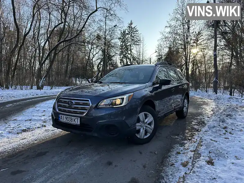 Універсал Subaru Outback 2016 2.5 л. Автомат обл. Київська, Київ - Фото 1/21