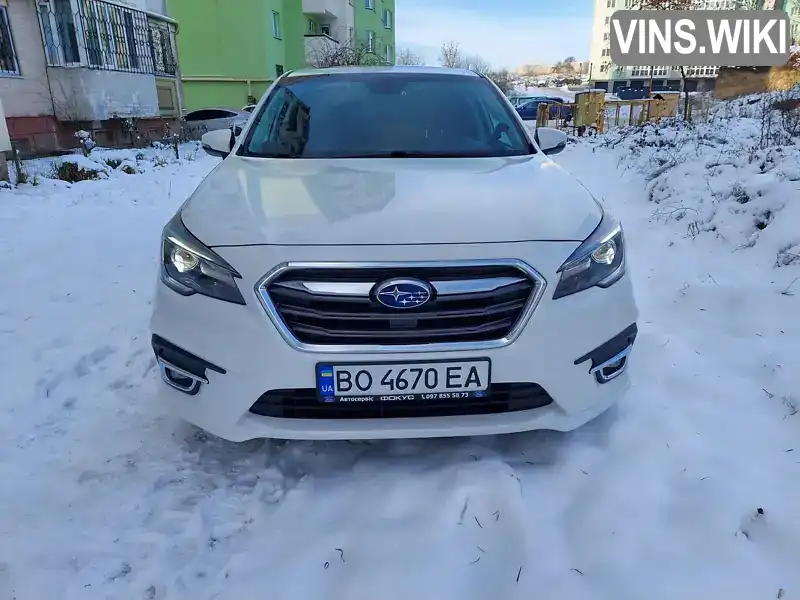 4S3BNAN6XJ3024657 Subaru Legacy 2017 Седан 2.46 л. Фото 3