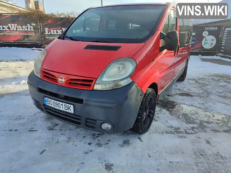 Мікровен Nissan Primastar 2003 1.87 л. Ручна / Механіка обл. Тернопільська, Теребовля - Фото 1/21