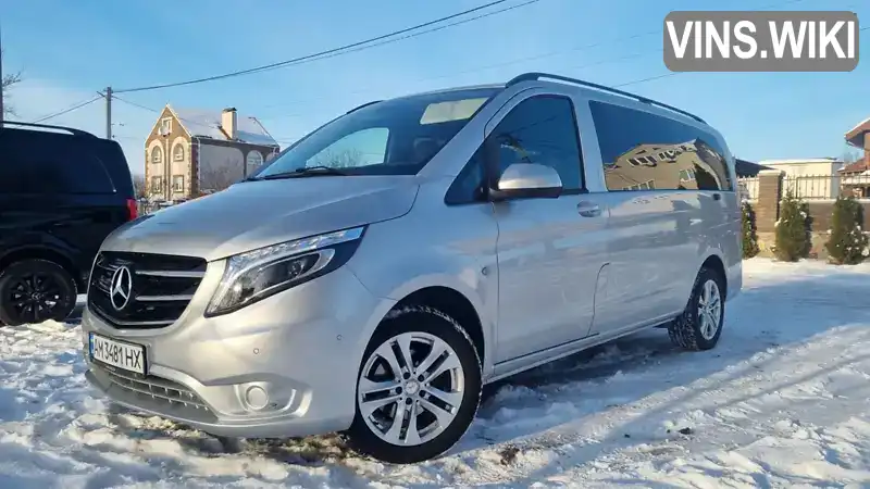 Минивэн Mercedes-Benz Vito 2018 2.2 л. Ручная / Механика обл. Житомирская, Бердичев - Фото 1/21